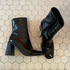 Black Princess Polly Boots Size 9